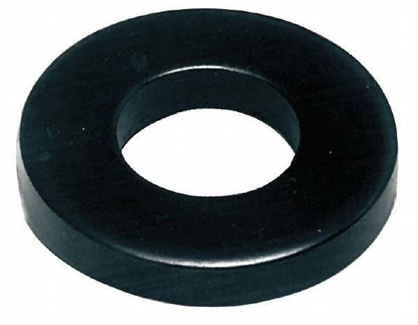 Jergens 31961 5/8" Screw Standard Flat Washer Steel, Black Oxide Finish