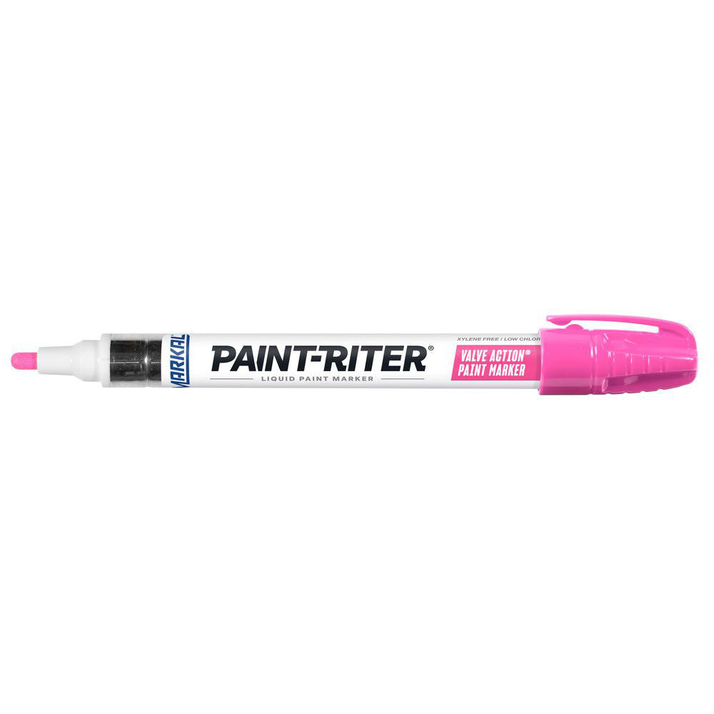 Markal 96830 Liquid Paint Marker Pink, Alcohol Base, Bullet Tip