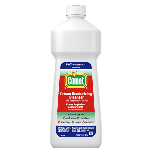Comet PGC73163 Comet Professional Creme Deodorizing Cleanser, 32 fl oz, 10/Case