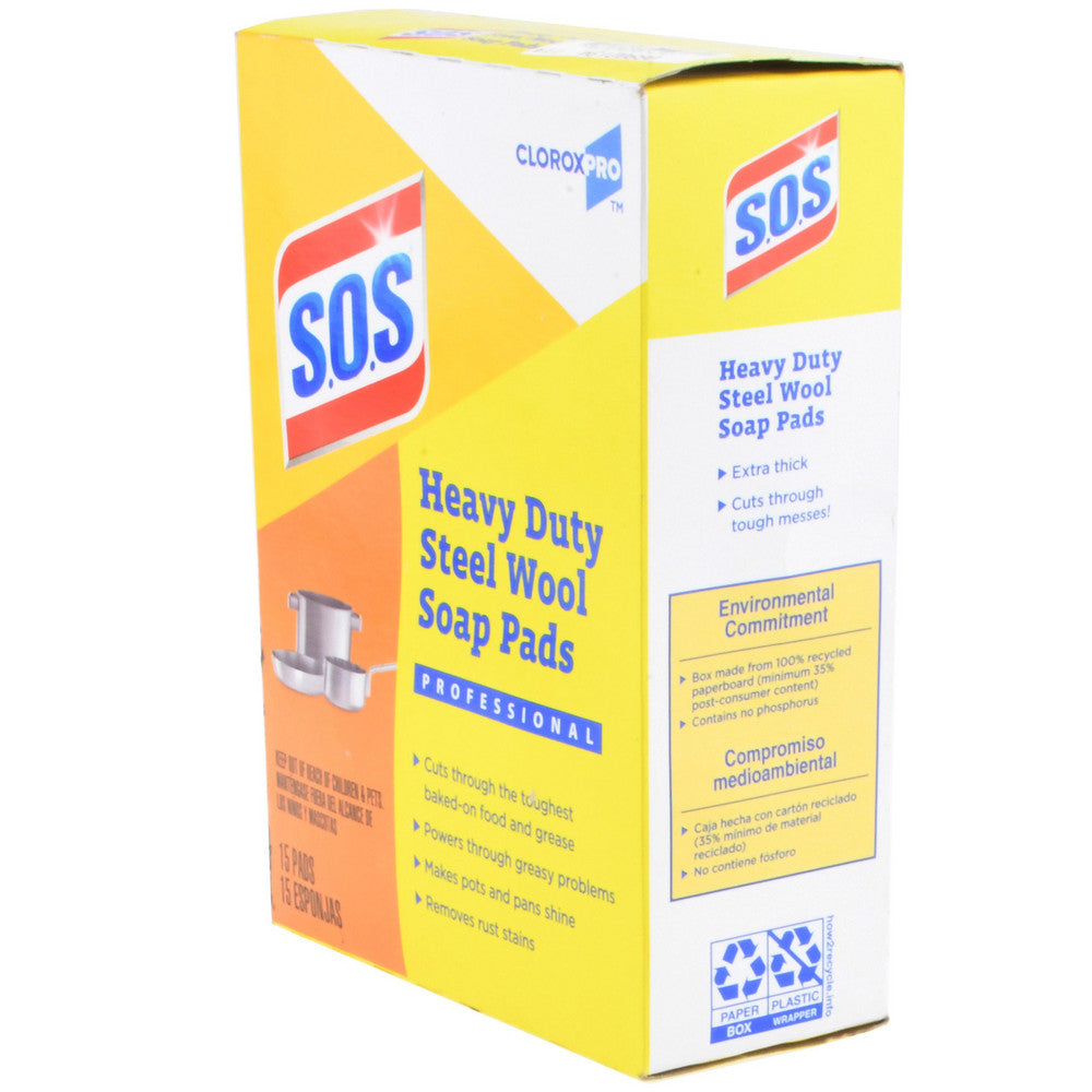 Value Collection 88320/06901995 15 Qty 1 Pack Steel Wool Scouring Soap Pad