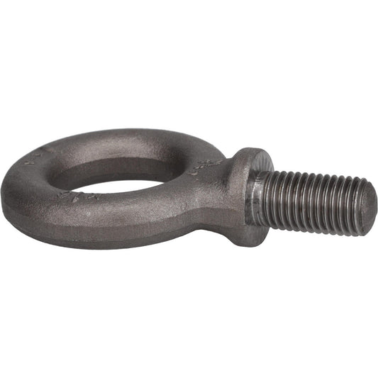 Edward W. Daniel Co 14016M Fixed Lifting Eye Bolt With Shoulder, 3.52 lb Capacity, M16 x 2.00 Thread, Grade 1030 Steel