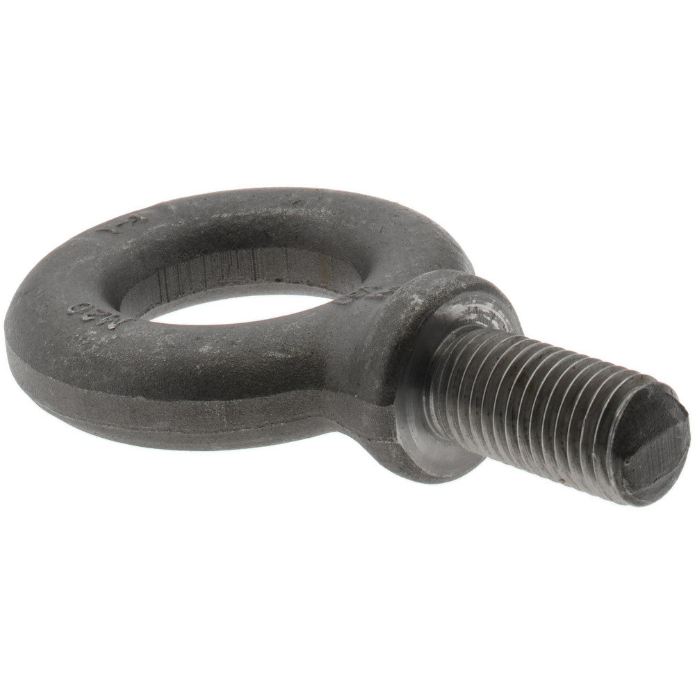 Cleveland-City Forge Inc 14020M Fixed Lifting Eye Bolt With Shoulder, 6.29 lb Capacity, M20 x 2.50 Thread, Grade 1030 Steel