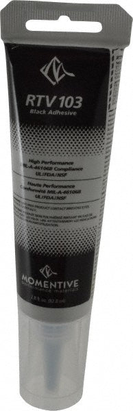 Momentive Performance Materials 11885 Joint Sealant 2.8 oz Tube, Black, RTV Silicone