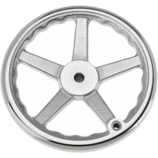 Gibraltar A23-10-G Spoked Offset Handwheel Chrome-Plated