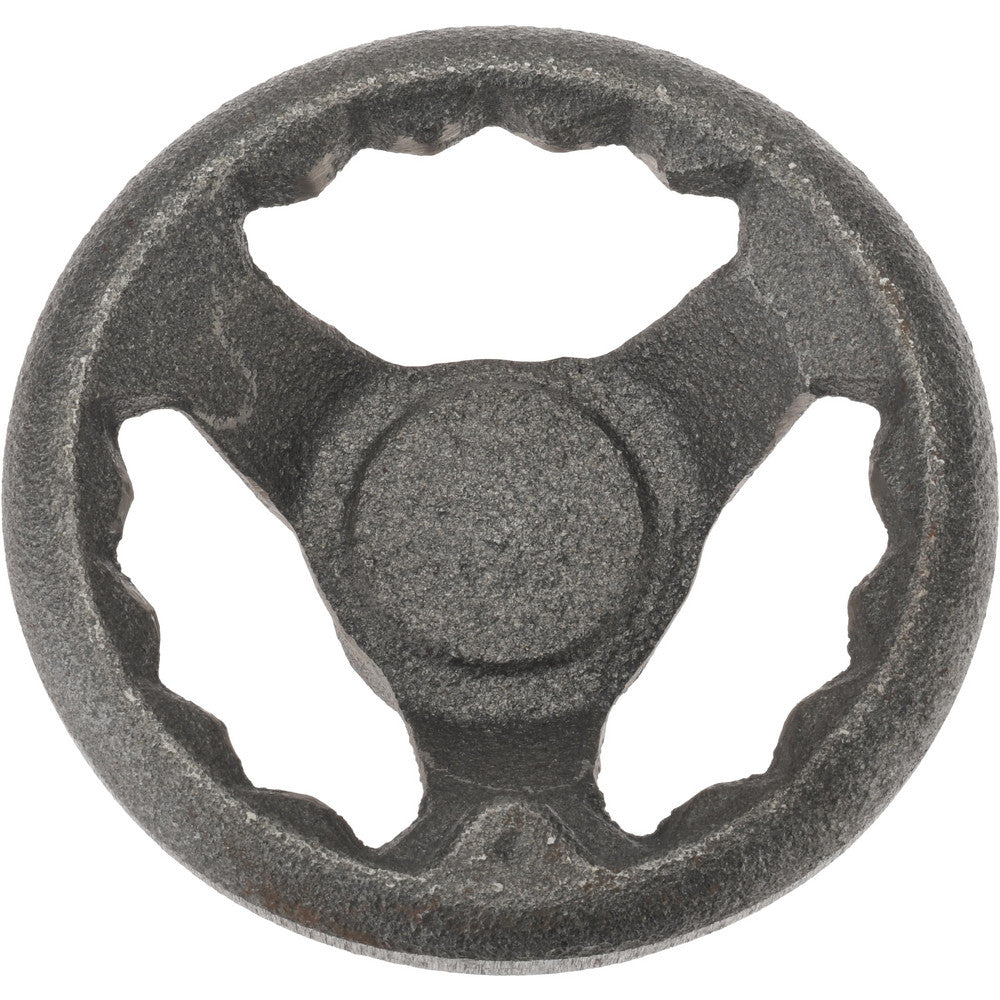 Gibraltar CIHW-7500-5-G Spoked Offset Handwheel Plain Finish