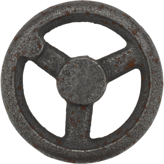 Gibraltar CIHW-5-STR-G Spoked Straight Handwheel Plain Finish