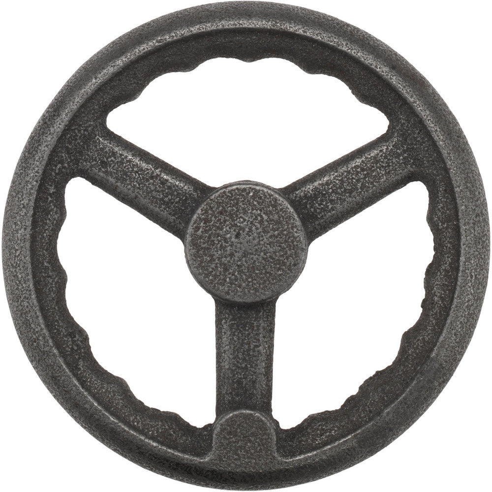 Gibraltar CIHW-8-STR-G Spoked Straight Handwheel Plain Finish