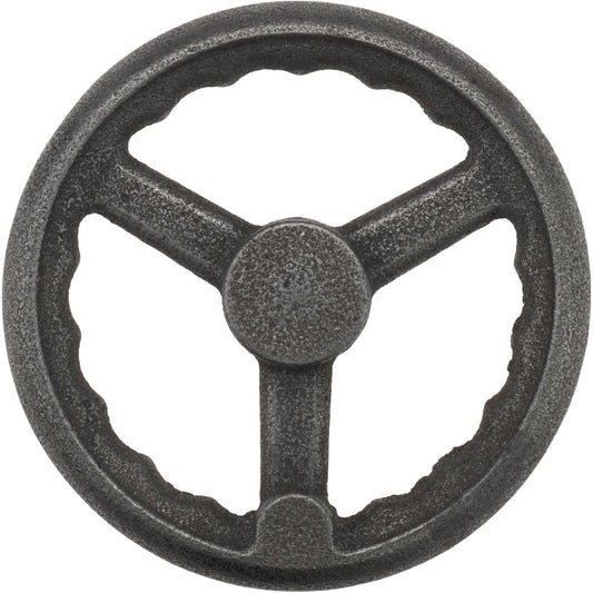 Gibraltar CIHW-8-STR-G Spoked Straight Handwheel Plain Finish
