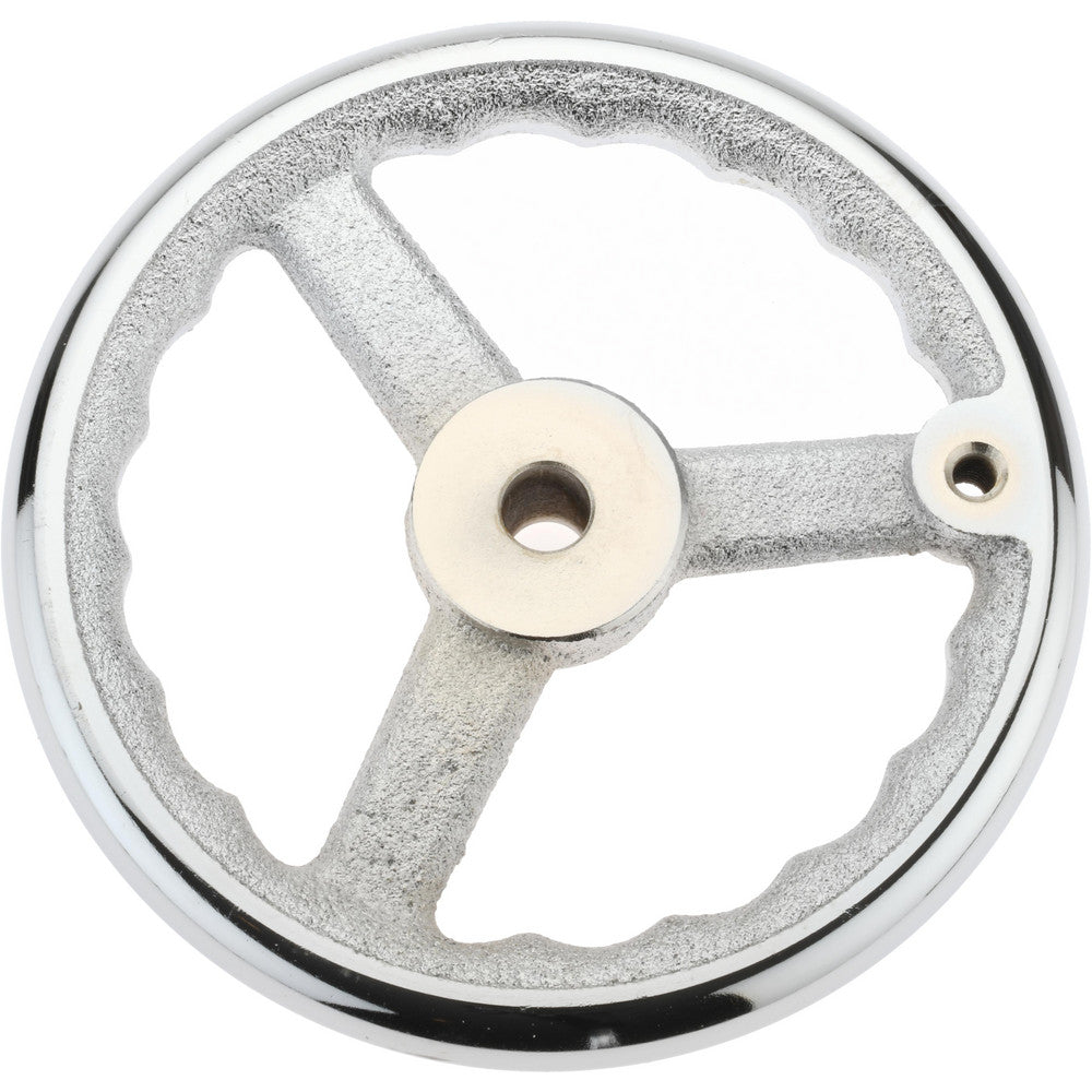 Gibraltar FCIHW-8-STR-G Spoked Straight Handwheel Chrome-Plated