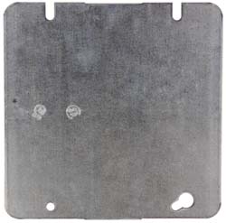 Cooper Crouse-Hinds TP568 Square Electrical Box Cover Steel