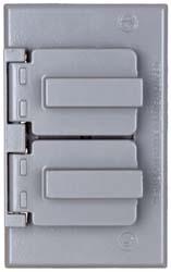 Cooper Crouse-Hinds TP7207 Weather Proof Electrical Box Cover Aluminum