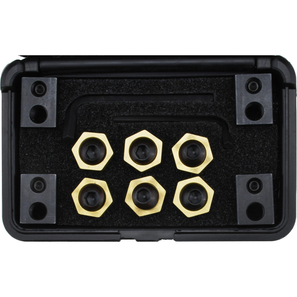 Mitee-Bite 10646 Fixture Clamp T-Slot Set 12 Pc, 1/2-13 Stud Thread, 11/16" T-Slot, 1" Step Block Width