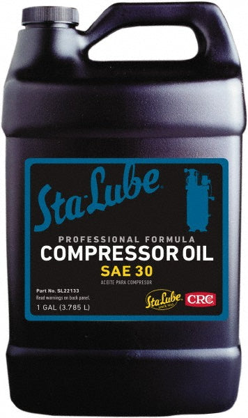 CRC 1007785 1 Gal Bottle, ISO 100, SAE 30W, Air Compressor Oil