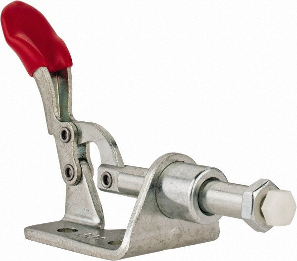 De-Sta-Co 601 Standard Straight Line Action Clamp 100 lb Load Capacity, 0.63" Plunger Travel, Flanged Base, Carbon Steel