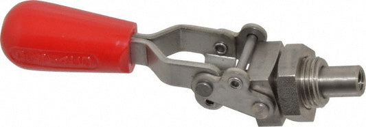 De-Sta-Co 602-SS Standard Straight Line Action Clamp 200 lb Load Capacity, 0.75" Plunger Travel, Mounting Plate Base, Stainless Steel