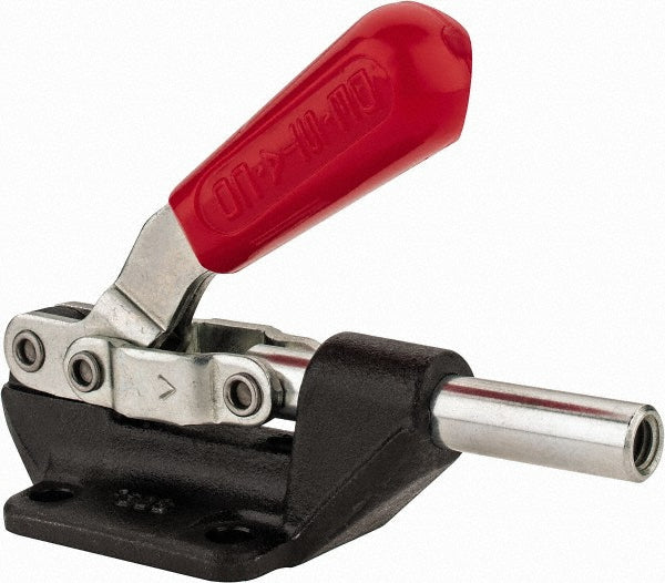 De-Sta-Co 603 Standard Straight Line Action Clamp 600 lb Load Capacity, 1.25" Plunger Travel, Flanged Base, Carbon Steel