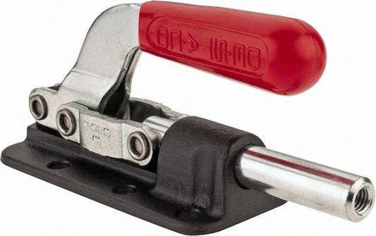 De-Sta-Co 630 Standard Straight Line Action Clamp 2,500 lb Load Capacity, 2" Plunger Travel, Flanged Base, Carbon Steel