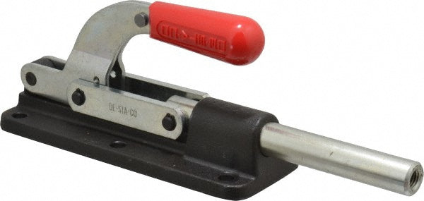 De-Sta-Co 640 Standard Straight Line Action Clamp 7,500 lb Load Capacity, 4" Plunger Travel, Flanged Base, Carbon Steel