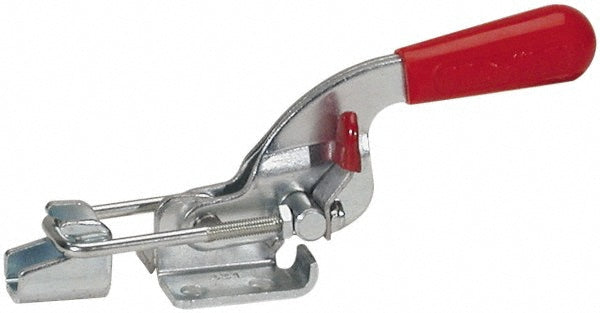 De-Sta-Co 323-SS Pull-Action Latch Clamp Horizontal, 360 lb, U-Hook, Flanged Base