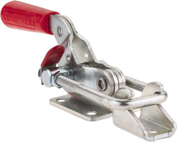 De-Sta-Co 341 Pull-Action Latch Clamp Horizontal, 2,000 lb, U-Hook, Flanged Base
