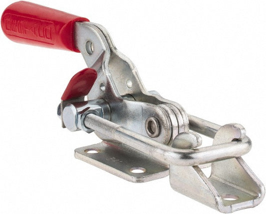 De-Sta-Co 341 Pull-Action Latch Clamp Horizontal, 2,000 lb, U-Hook, Flanged Base