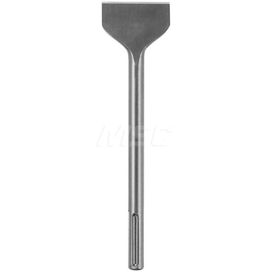 DeWALT DW5838 Hammer & Chipper Replacement Chisel Scaling, 3" Head Width, 12" OAL, 1" Shank Dia