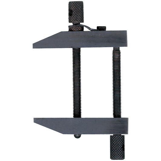 Fowler 52-465-005-0 Parallel Clamps Maximum Capacity (Inch) 1.25  Jaw Length 2in  Clamping Action Squeeze  Arm Material Hardened Steel  Throat Depth 2in  Thread Size 10-32