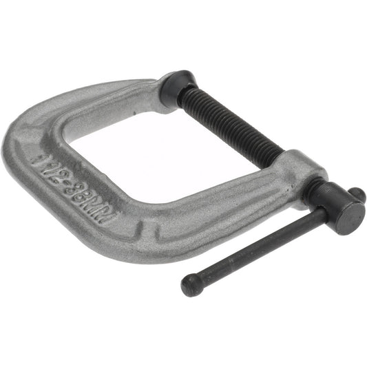 Gibraltar CCM00431 C-Clamp 1-1/2" Max Opening, 1-1/2" Throat Depth, Cast Iron