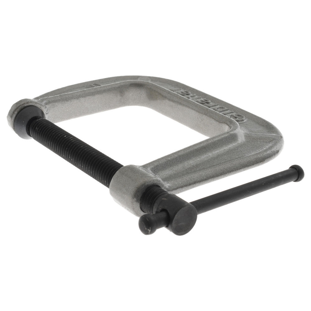 Gibraltar CCM00434 C-Clamp 2-1/2" Max Opening, 1-7/16" Throat Depth, Light-Duty, Cast Iron Body, Malleable Iron Anvil