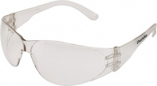 MCR Safety CL110 Safety Glasses Scratch-Resistant, Polycarbonate, Clear Lenses, Full-Framed