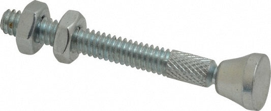 De-Sta-Co 207206 1/4-20 Carbon Steel Swivel Foot Tip Clamp Spindle Assembly