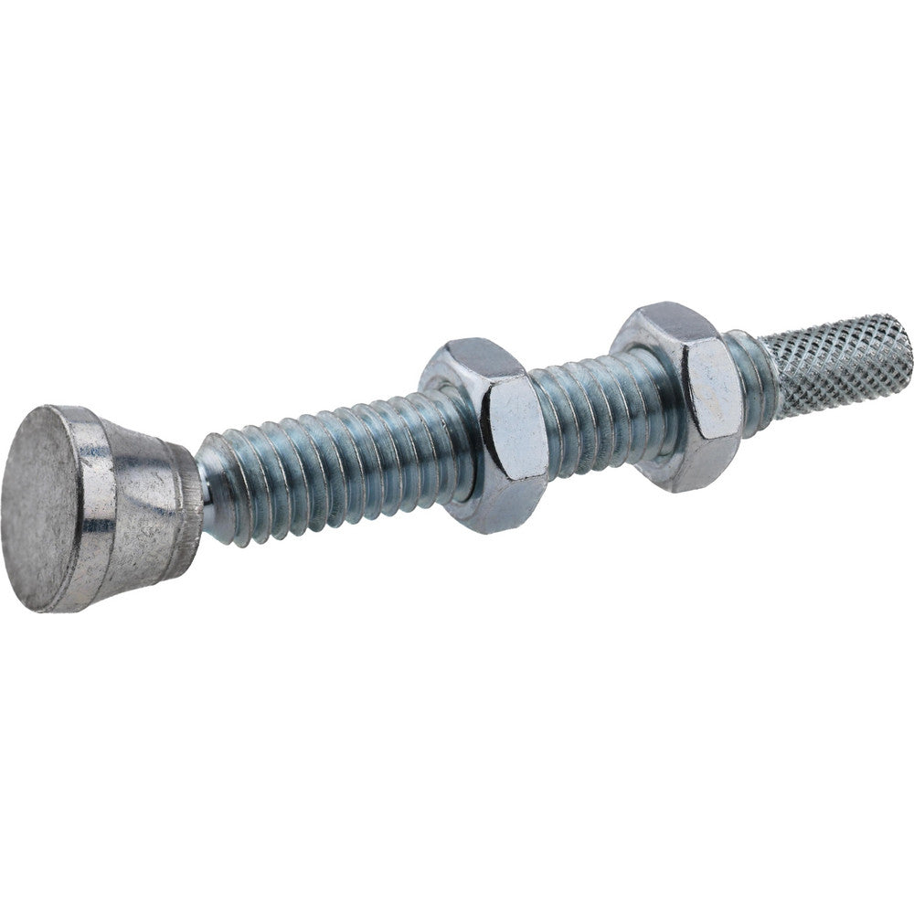 De-Sta-Co 468206 3/8-16 Carbon Steel Swivel Foot Tip Clamp Spindle Assembly