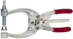 De-Sta-Co 462 3113.76 N Load Capacity, 2.72" Throat Depth, 8.51" OAL, Carbon Steel, C Style Plier Clamp