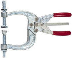 De-Sta-Co 463 3113.76 N Load Capacity, 2.72" Throat Depth, 8.51" OAL, Carbon Steel, C Style Plier Clamp
