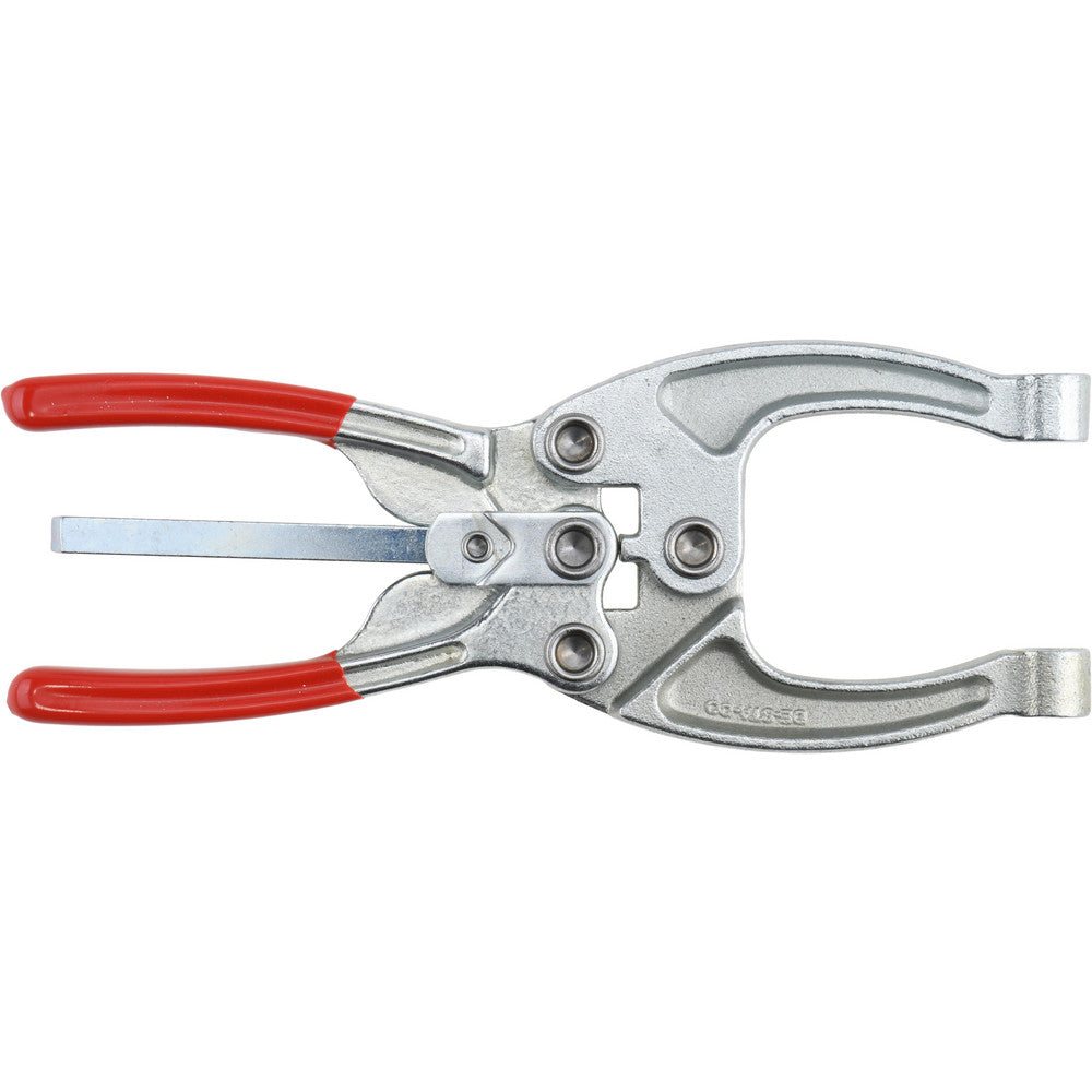 De-Sta-Co 482 5337.87 N Load Capacity, 2.56" Throat Depth, 9.19" OAL, Carbon Steel, C Style Plier Clamp