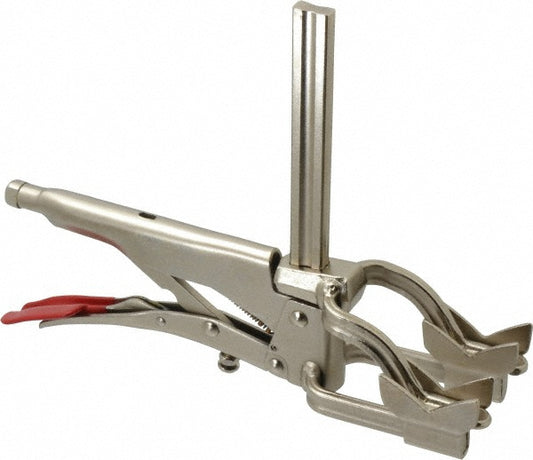 Bessey SG24-PC 4-1/2" Pipe, 2-3/4" Throat Depth, 310 Lb Pressure, Steel Rail, Cradle Pipe Clamp