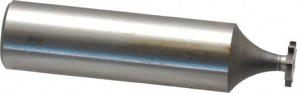 MOON CUTTERS CO. NWKY31-364 Woodruff Keyseat Cutter 0.3125" Cut Dia, 0.0469" Cut Width, 1/2" Shank Dia, Straight Tooth