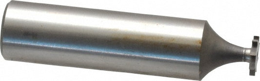 MOON CUTTERS CO. NWKY31-364 Woodruff Keyseat Cutter 0.3125" Cut Dia, 0.0469" Cut Width, 1/2" Shank Dia, Straight Tooth