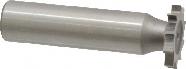 MOON CUTTERS CO. NWKY75-764 Woodruff Keyseat Cutter 3/4" Cut Dia, 7/64" Cut Width, 1/2" Shank Dia, Straight Tooth