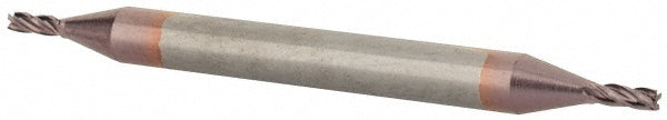 Kyocera SGS Precision Tools 39603 Square End Mill 3/64" Dia, 3/32" LOC, 4 Flute, Solid Carbide