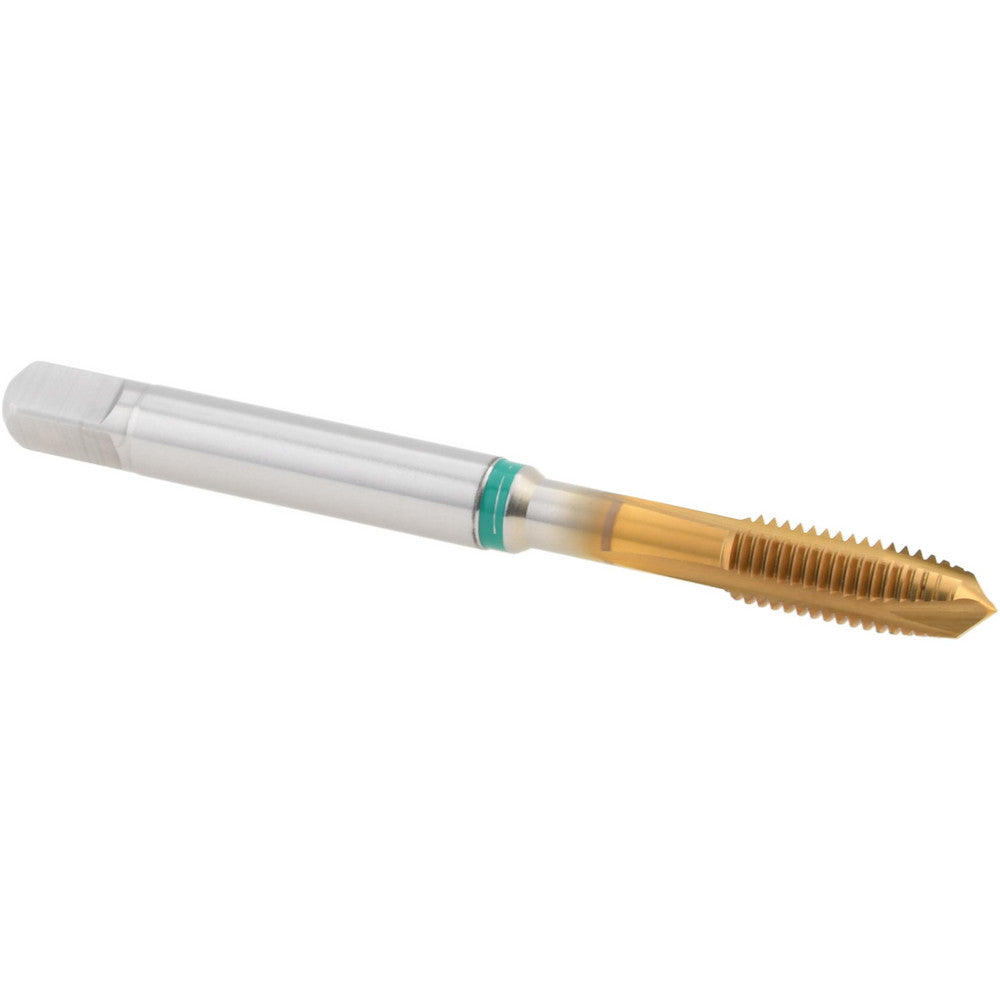 Guhring 9039900041660 Spiral Point STI Tap #8-32 UNC, 3 Flutes, Plug, Cobalt, TiN Finish
