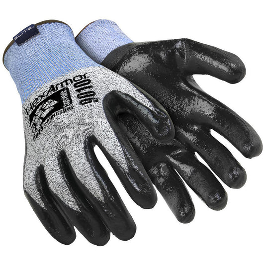 HexArmor 9010-XL (10) Cut & Puncture-Resistant Gloves Size XL, ANSI Cut A8, ANSI Puncture 5, Nitrile, Polyethylene
