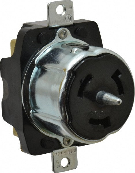 Hubbell Wiring Device-Kellems CS8169 480 VAC, 50 Amp, Self Grounding Receptacle