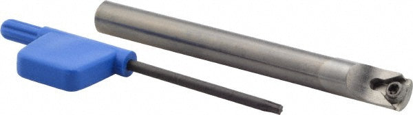 Iscar 3602009 Indexable Boring Bar MG 08-STFPR-09X, 9.50 mm Min Bore, Right Hand, 8.00 mm Shank Dia, 91 deg Lead, Solid Carbide