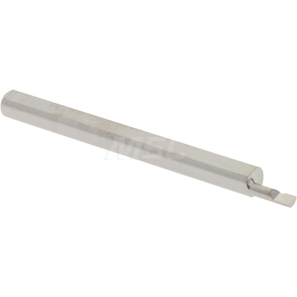 Accupro B060150R Corner Radius Boring Bar 0.06" Min Bore, 0.15" Max Depth, Right Hand Cut, Submicron Solid Carbide