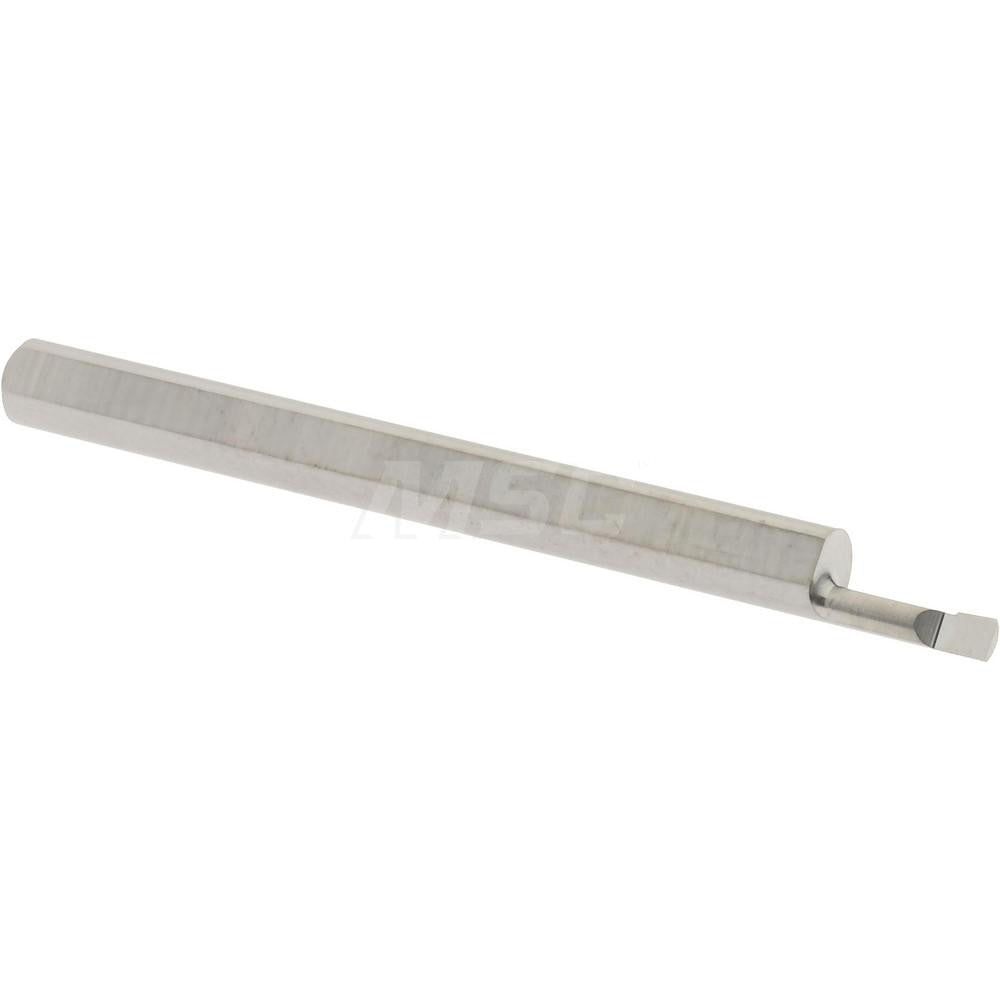 Accupro B060200R Corner Radius Boring Bar 0.06" Min Bore, 13/64" Max Depth, Right Hand Cut, Submicron Solid Carbide