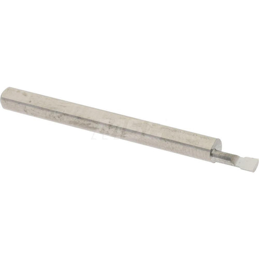 Accupro B080200R Corner Radius Boring Bar 0.08" Min Bore, 13/64" Max Depth, Right Hand Cut, Submicron Solid Carbide