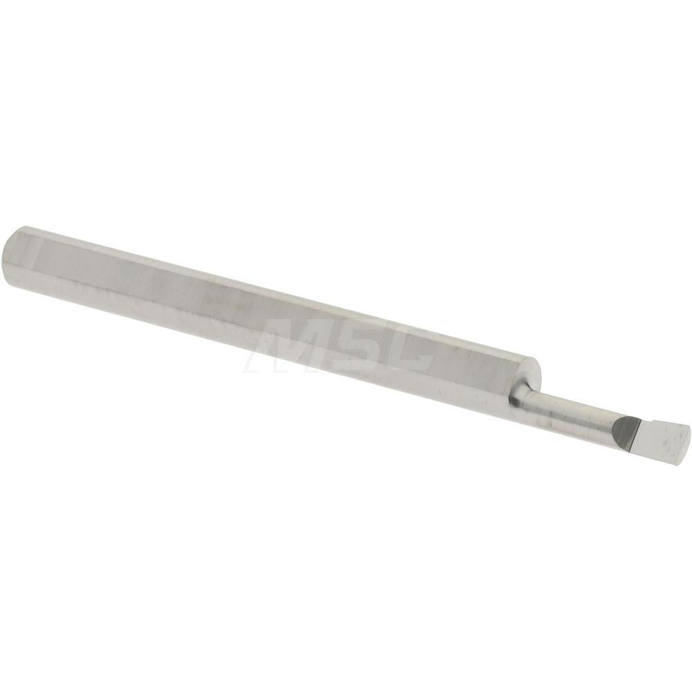 Accupro B080300R Corner Radius Boring Bar 0.08" Min Bore, 0.3" Max Depth, Right Hand Cut, Submicron Solid Carbide