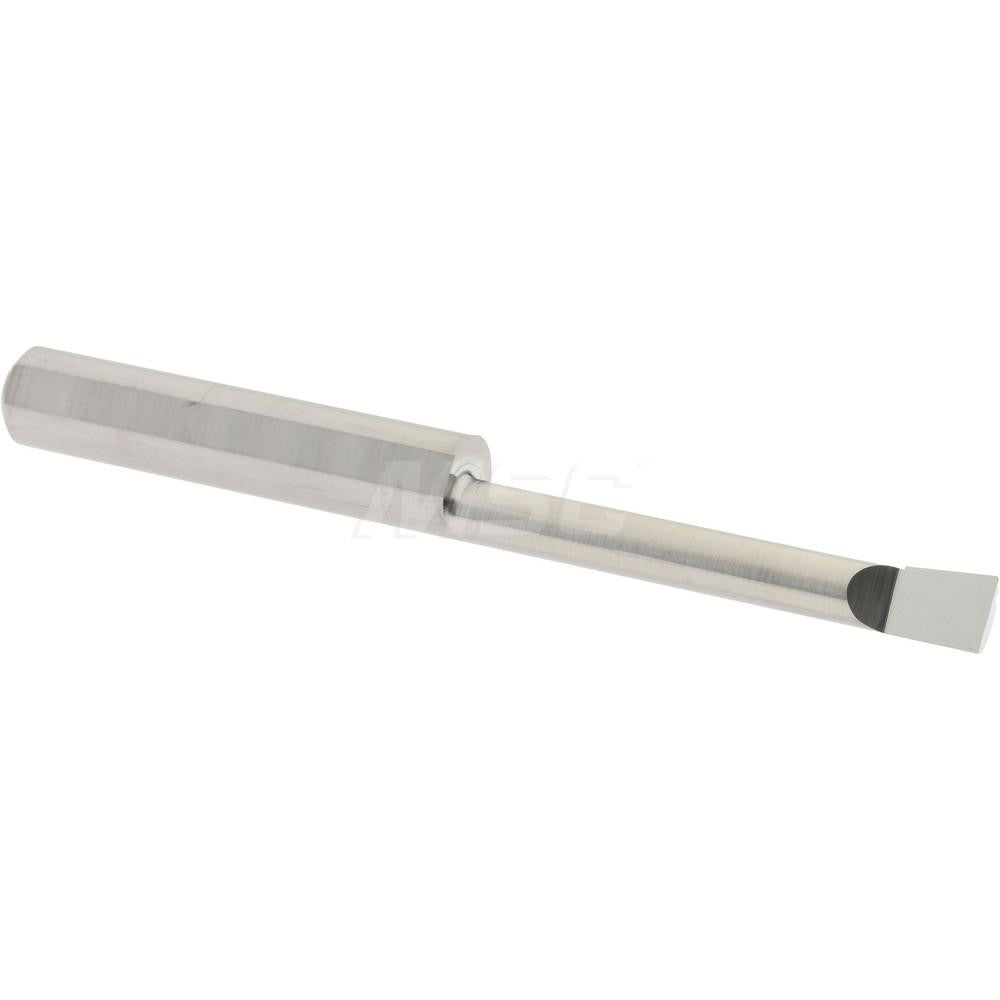 Accupro B1801250R Boring Bar 1-1/4" Max Depth, Right Hand, 1/4" Shank Dia, Submicron Solid Carbide