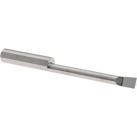 Accupro B1801500R Boring Bar 0.1800" Min Bore Dia, 1-1/2" Max Bore Depth, Right Hand, 1/4" Shank Dia, Submicron Solid Carbide